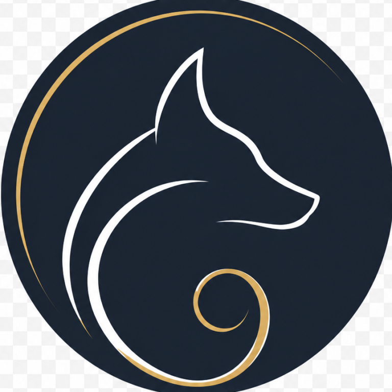Logo ONYNE avec un loup stylisé représentant la performance, la vente et la formation au service du développement commercial